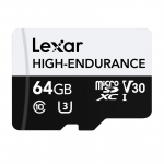 Lexari suure vastupidavusega microSDHC/microSDXC 64 GB m&auml;lukaart