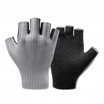 Rockbros hingavad l&uuml;hikeste s&otilde;rmedega jalgrattakindad, suurus: L - hallid
