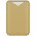 Uniq Lyden Evo MagSafe magnetiline telefoni kaarditasku &ndash; kollane