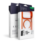 ROAR case MAG BUMPER compatible with MagSafe for IPHONE 18 Pro / 17 Pro orange