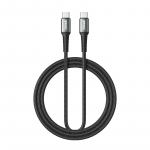 BWOO Braided Cable USB-C - USB-C 2m 60W must
