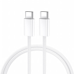 BWOO Cable USB-C - USB-C 2m 60W valge