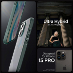 Spigen Ultra Hybrid iPhone 15 Pro &Uuml;mbris - tumeroheline