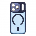 VARIETE MAG COVER &Uuml;mbris compatible koos MagSafe jaoks IPHONE 17 PRO tumesinine sinine