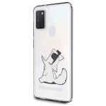 Karl Lagerfeld Choupette Fun &uuml;mbris Samsung Galaxy M21 jaoks - L&auml;bipaistev