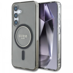 GUESS &uuml;mbris jaoks SAMSUNG S25 GUHMS25SHFGEREK (Magnetic IML Glitter Circle) must