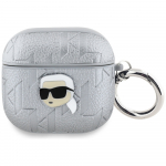 Karl Lagerfeld Monogram Karl Head &uuml;mbris jaoks AirPods 4 - h&otilde;bedane