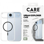 CARE by PanzerGlass Flagship Urban Explorer &Uuml;mbris w. Must MagSafe jaoks iPhone Air - L&auml;bipaistev
