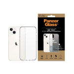 PanzerGlass ClearCase antibacterial &uuml;mbris with Military Grade certificate jaoks iPhone 13 / 14 / 15 - l&auml;bipaistev