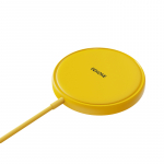 WEKOME WP-U166 Tint Series Qi juhtmevaba laadija integreeritud USB-C-kaabliga, MagSafe'iga &uuml;hilduv, 15 W, kollane