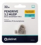 Atmintinė Platinet Metal UDP 32GB USB 3.2 + Type-C