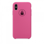 Dėklas "Silicone Case" skirtas iPhone X (XS) / Dragon Fruit / su įpakavimu