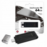 Atmintukas USB-C Kingston "DT70" 64GB USB3.2 / 100% originalus /