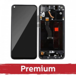 LCD ekranas suderinamas su Huawei Honor View 20 su rėmeliu / mėlynas / OEM