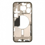 Keskkonstruktsioon &uuml;hilduv iPhone 15 Pro Max / Valge titaan / OEM