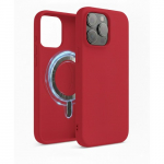 &Uuml;mbris "TM MagSafe Silicone" iPhone 13 / Maasika /