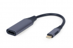 Cablexpert A-USB3C-HDMI-01 video cable adapter 0.15 m USB Type-C hall