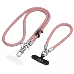 Tech-Protect C10S &uuml;le keha kantav telefonipael (114 cm) + randmerihm (31 cm) - roosa titaan