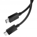 Spigen Essential EB6015CC USB-C kaabel, 60 W, 150 cm &ndash; must