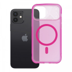 Case for iPhone 12 Aurora compatible with MagSafe pink