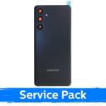 Back Cover Compatible With Samsung M556 M55 5G / Dark Blue / (Service Pack)