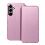 DUAL POCKET Book &uuml;mbris jaoks SAMSUNG S24 FE light roosa