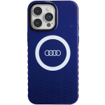 Audi IML Big Logo MagSafe &uuml;mbris jaoks iPhone 14 Pro Max - sinine