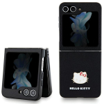 Hello Kitty Metal Logo Kitty Head &uuml;mbris jaoks Samsung Galaxy Z Flip 5 - must