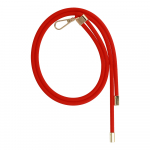 Telefono rai&scaron;tis GSN-1 ilgas silikoninis raudonas