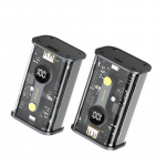 WEKOME WP-333 Vanguard Series akupank, 10000 mAh, PD 20 W + QC 22,5 W, must ja l&auml;bipaistev