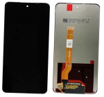 Ekranas Realme C55 4G/C67 4G/5G/11 5G/Oppo A1 5G/A58 4G/A79 5G/A98 5G/Oneplus Nord CE 3 Lite su lietimui jautriu stikliuku Black ORG