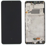 LCD screen Samsung A325 A32 4G 2021 koos touch screen koos frame Must original (service pack)