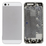 Galinis dangtelis skirtas iPhone 5S sidabrinis HQ