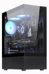 Arvutikorpus Golden Tiger Raider DK-6 ATX Midi Tower must