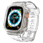 Spigen Rugged Armor Pro &uuml;mbris ja rihm Apple Watch Ultra 49 mm jaoks (l&auml;bipaistev)