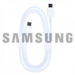 USB kaabel Samsung EP-DN980BWE valge 100 cm "Type-C/Type-C" 25W / 100% originaalne /