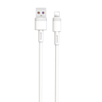 XO kaabel NB-Q166 USB - Lightning 1,0 m 5A, valge