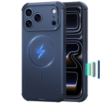 ESR Cyber Tough MagSafe &uuml;mbris mudelitele iPhone 18 Pro Max / 17 Pro Max, tumesinine