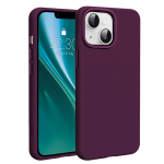 Etteri Silicone Mag &uuml;mbris iPhone 15 6,1 tolli jaoks, tume kirsipunane