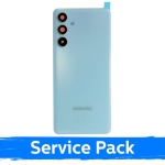 Back Cover Compatible With Samsung M556 M55 5G / Light Blue / (Service Pack)