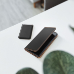 Must nahast Smart Pro Book klapiga &uuml;mbris Xiaomi Redmi 17C jaoks
