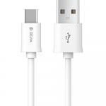 Devia cable Smart EC082 USB - USB-C 1,0 m 2,1A valge
