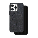 Glitter Thin Mag &uuml;mbris jaoks iPhone 14 Pro 6,1" must