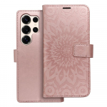 MEZZO Book &uuml;mbris jaoks SAMSUNG S25 Ultra mandala rose kuldne