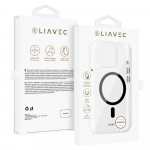 Liavec Glossy Magsafe Clear &Uuml;mbris do Iphone 13 Pro must
