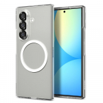 Spigen AirSkin Mag MagSafe &Uuml;mbris jaoks Samsung Galaxy Z Fold 7 - Clear and Valge