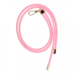 Telefono rai&scaron;tis GSN-1 ilgas silikoninis rožinis