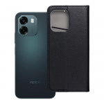 Klappkaanega Smart Case Book &uuml;mbris Oppo A6 jaoks, must