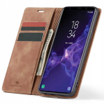 Spacecase piniginės dėklas Galaxy S9 &scaron;viesiai rudas