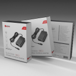 Universalus ne&scaron;iojamų kompiuterių kroviklis 65W